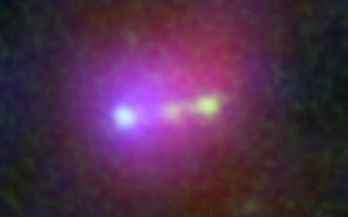 Himiko: Three Galaxies Merging 