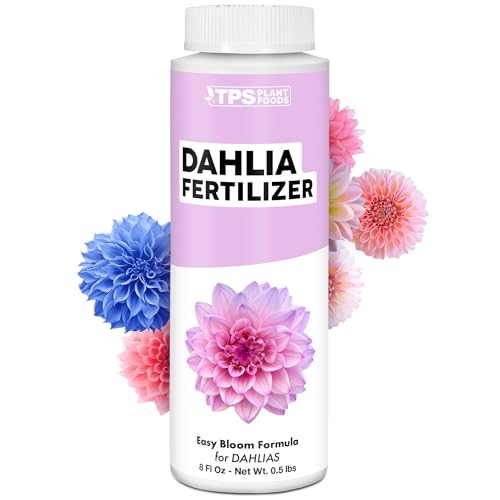 Dahlia Fertilizer, Liquid Plant Food for Bigger Blooms, 8 Oz