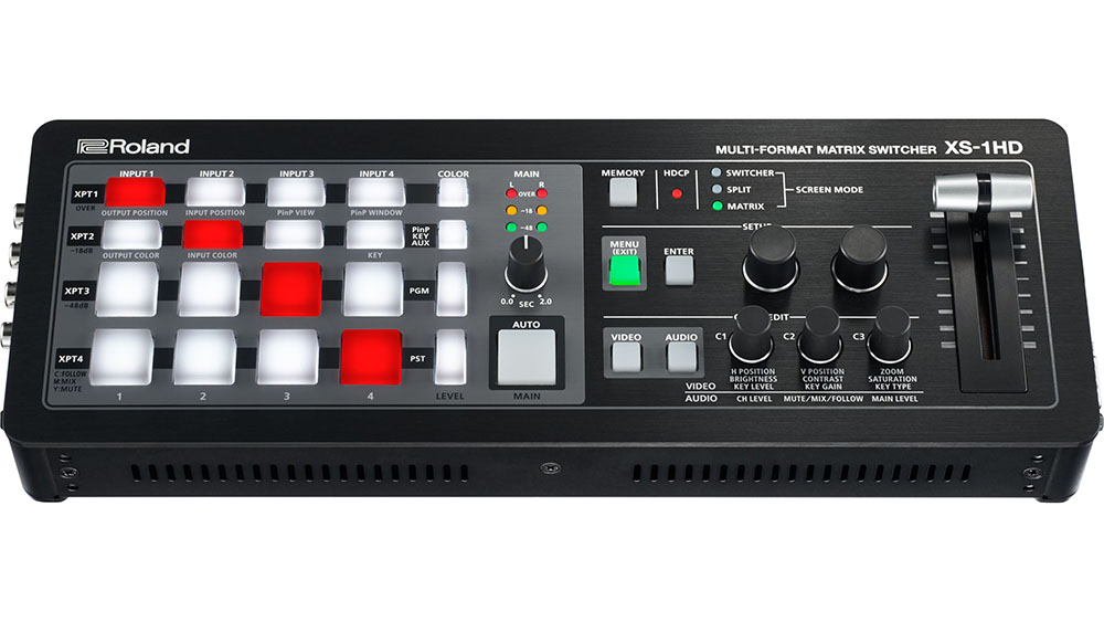 Roland to Debut XS-1HD Multiformat Matrix Switcher at InfoComm