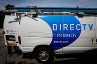 DirecTV service truck