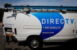 DirecTV installer truck