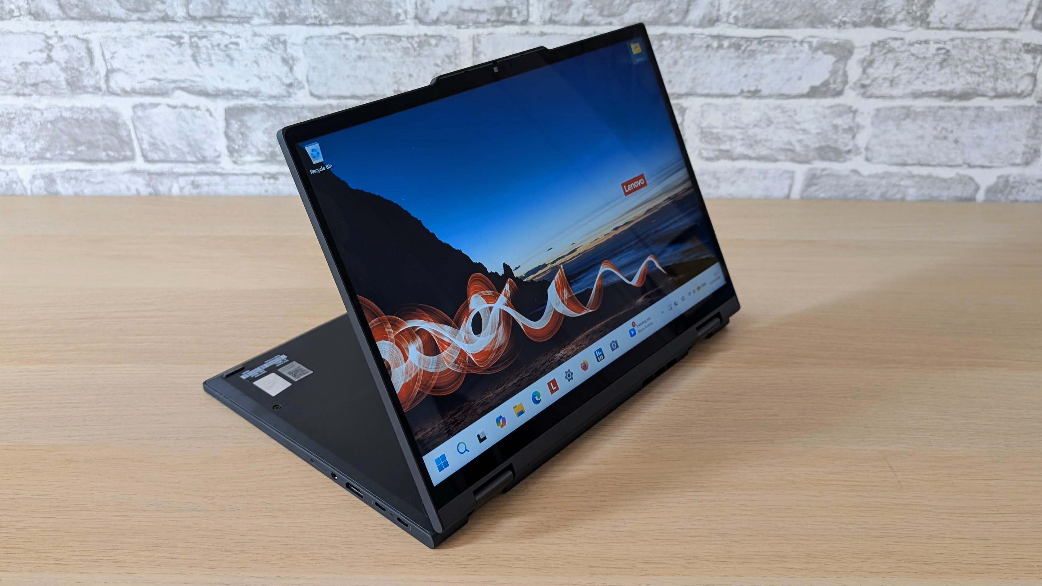 The Lenovo ThinkPad T14s 2-in-1 on the ITPro background
