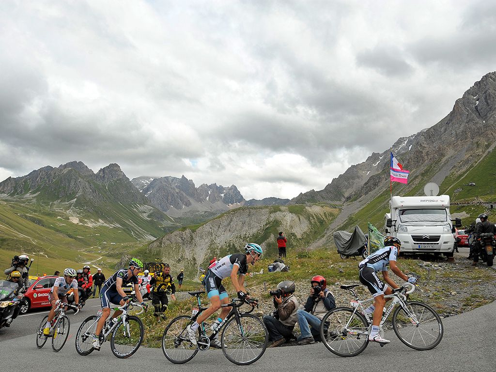 Stage 19 of the 2011 Tour de France on the Galibier