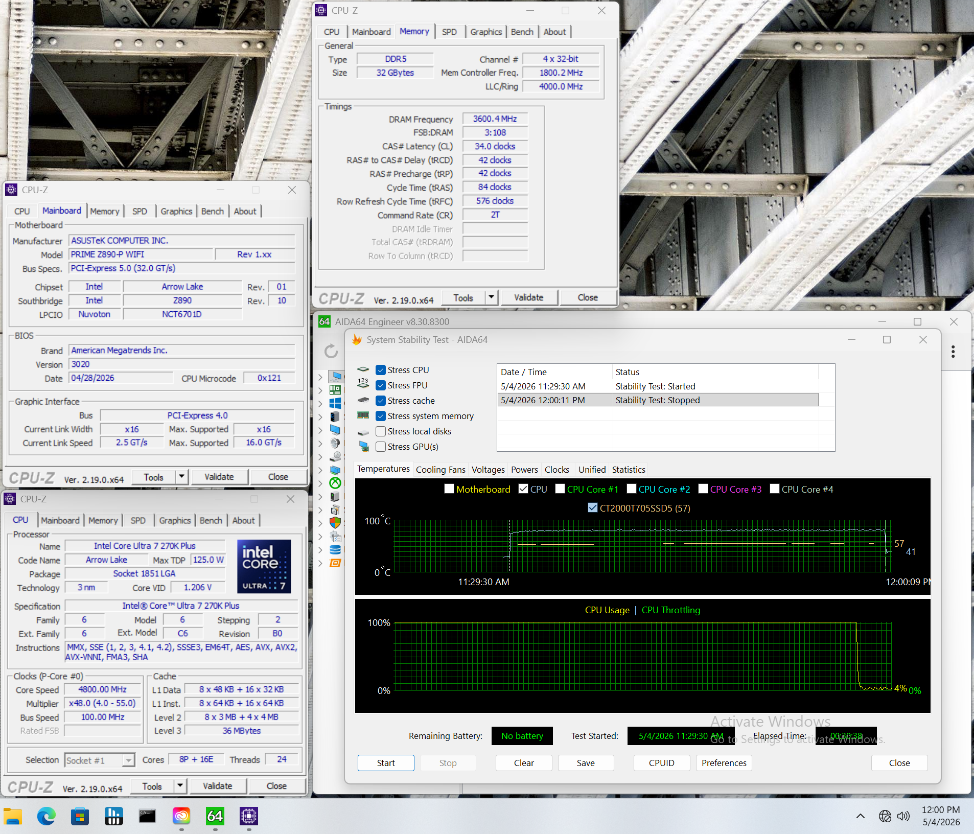 Benchmark Results and Final Analysis - Asus Prime Z890-P Wifi