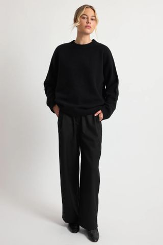 Almina Concept Oversized Wool/Cash Sweater