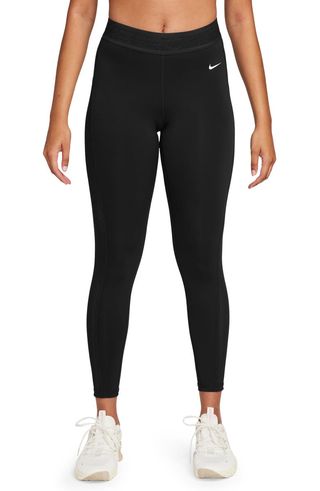 Pro 7/8 Mesh Panel Leggings