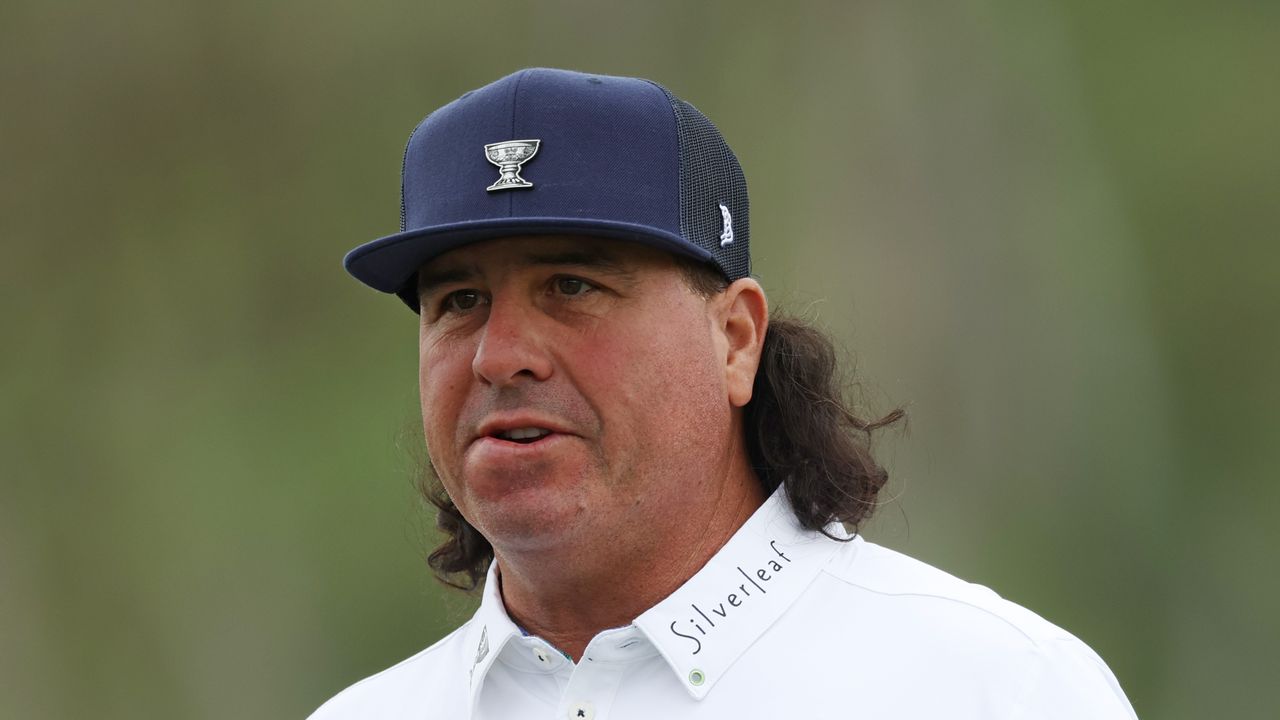 Pat Perez at LIV Golf Series event in Portland