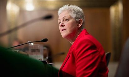 During her weeks-long nomination hearing, Gina McCarthy reportedly too more than 1,100 questions, the vast majority of which came from Republicans.