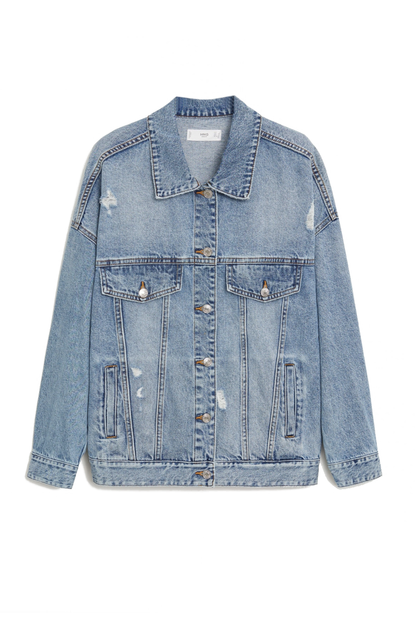 Mango Oversize Denim Jacket