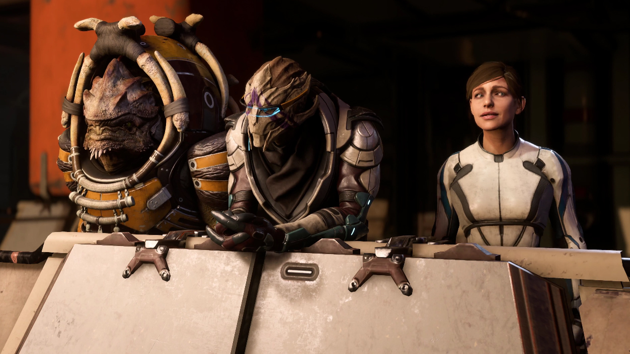 Porn Mass Effect Andromeda - Mass Effect: Andromeda producer walks back 'softcore space ...