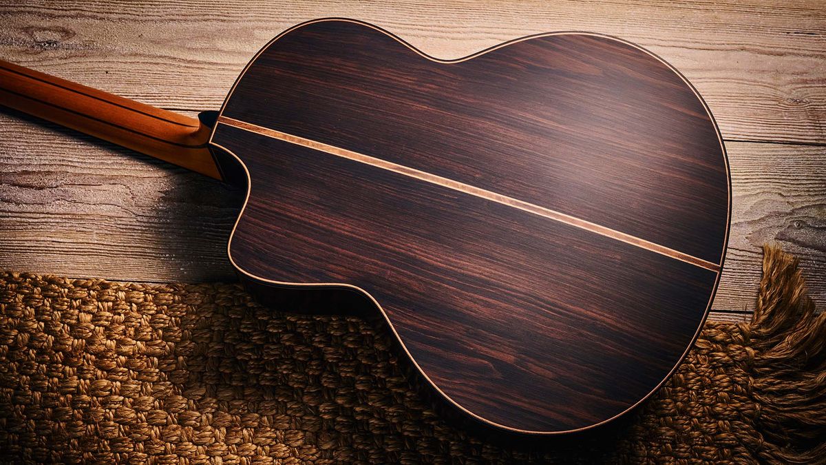 The Lowden F-50C is a $10,000-plus acoustic with a blackwood top and a build that would make your drool.