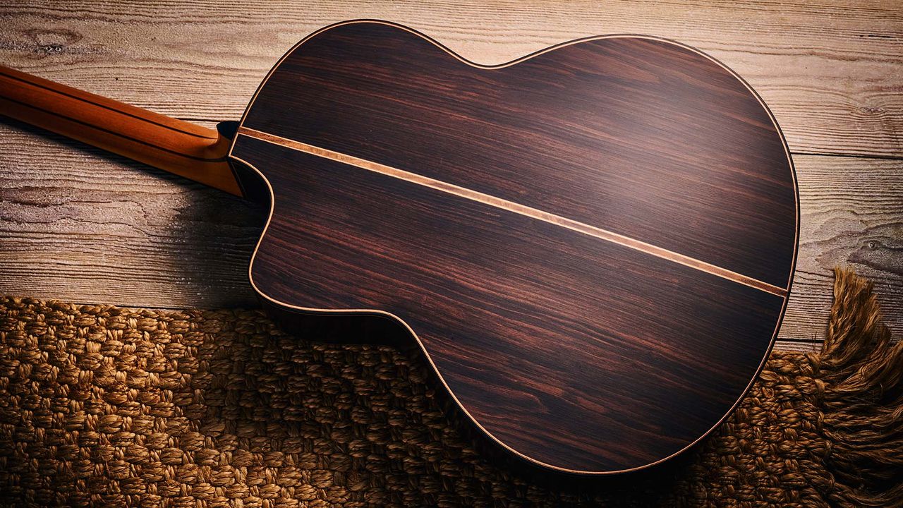 The Lowden F-50C is a $10,000-plus acoustic with a blackwood top and a build that would make your drool.