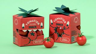 Tomatier Snacks packaging