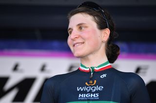 Italian national champ Elisa Longo Borghini (Wiggle-High5)