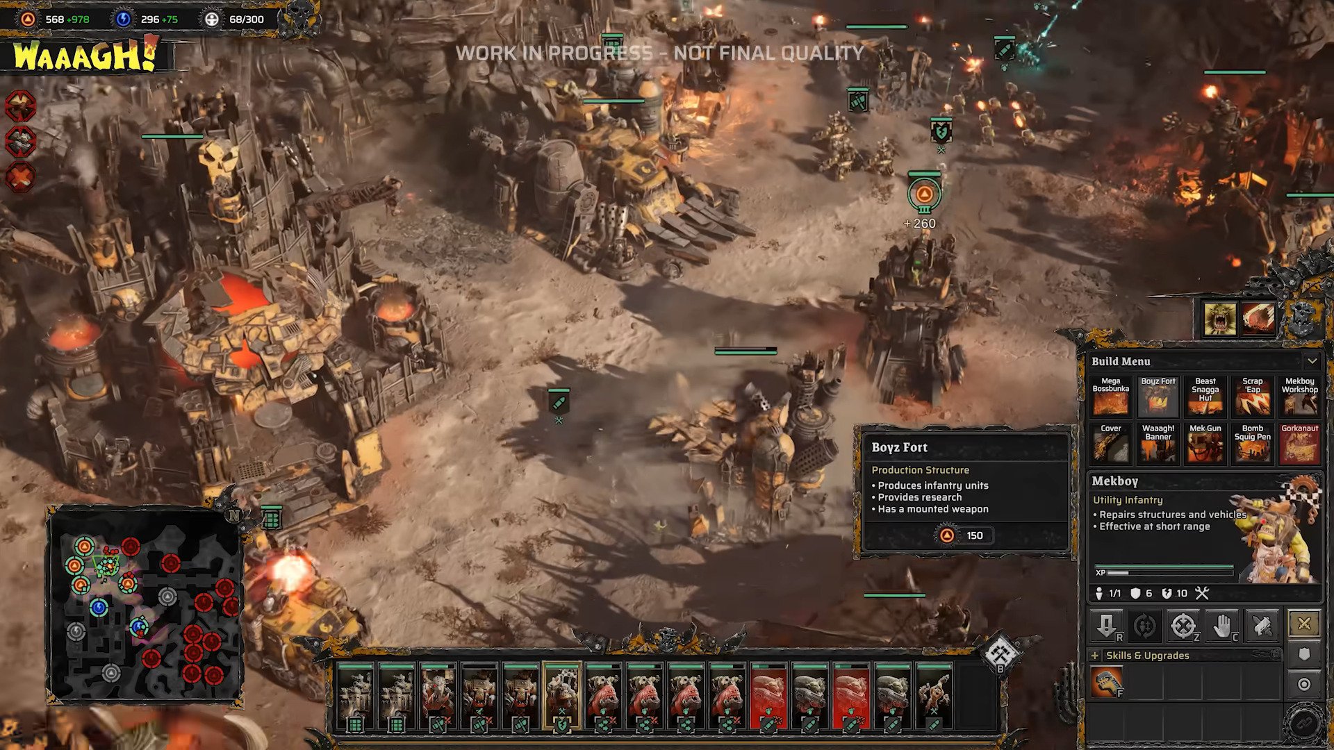 A screenshot from Warhammer 40000 Dawn of War 4