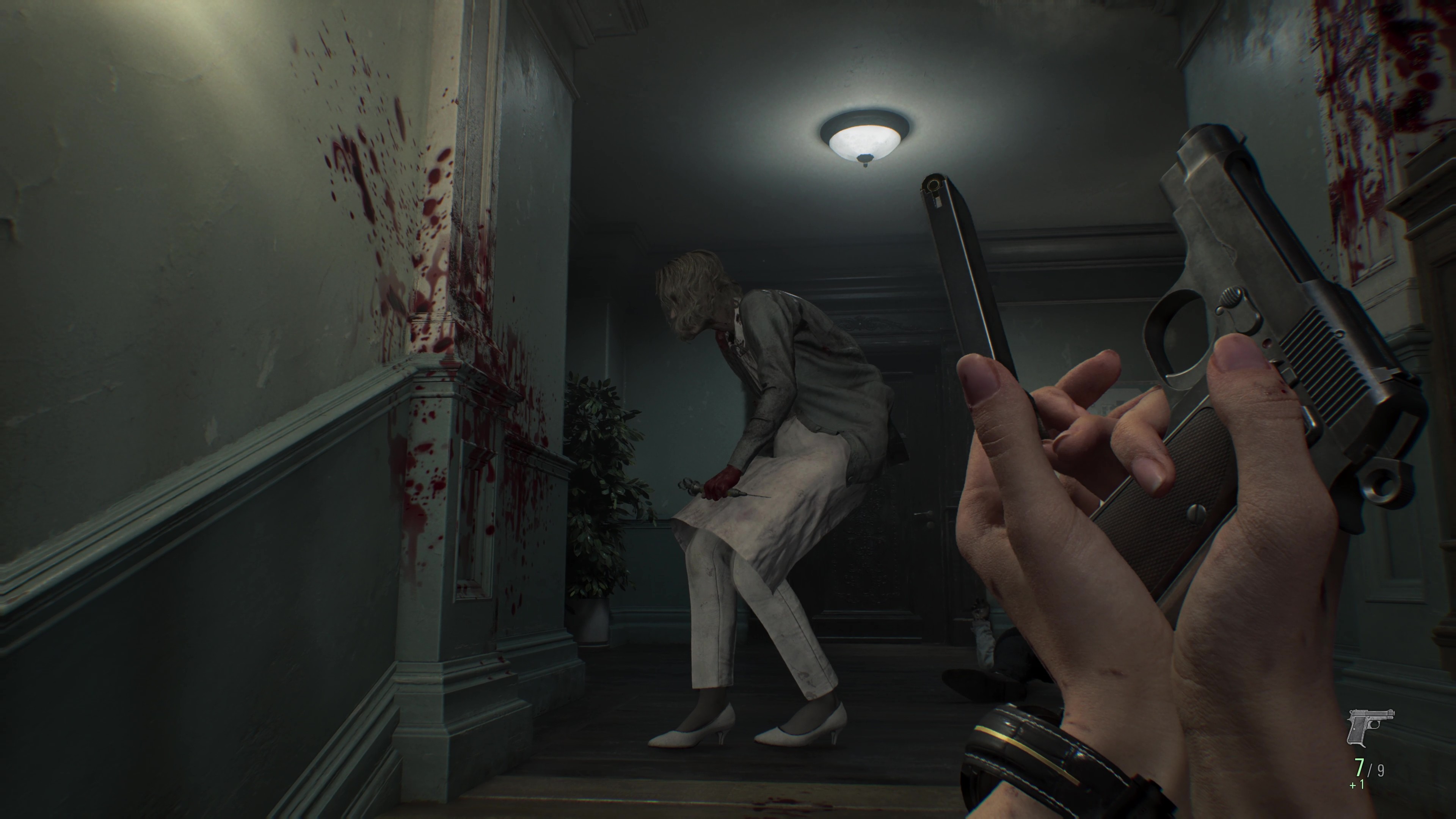 A Resident Evil Requiem Gameplay Screenshot.