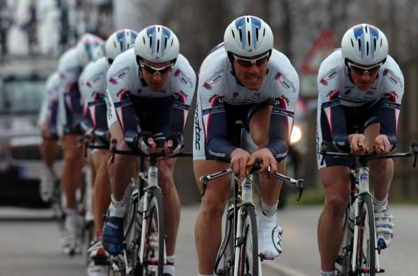 Vorarlberg-Corratec during their time trial