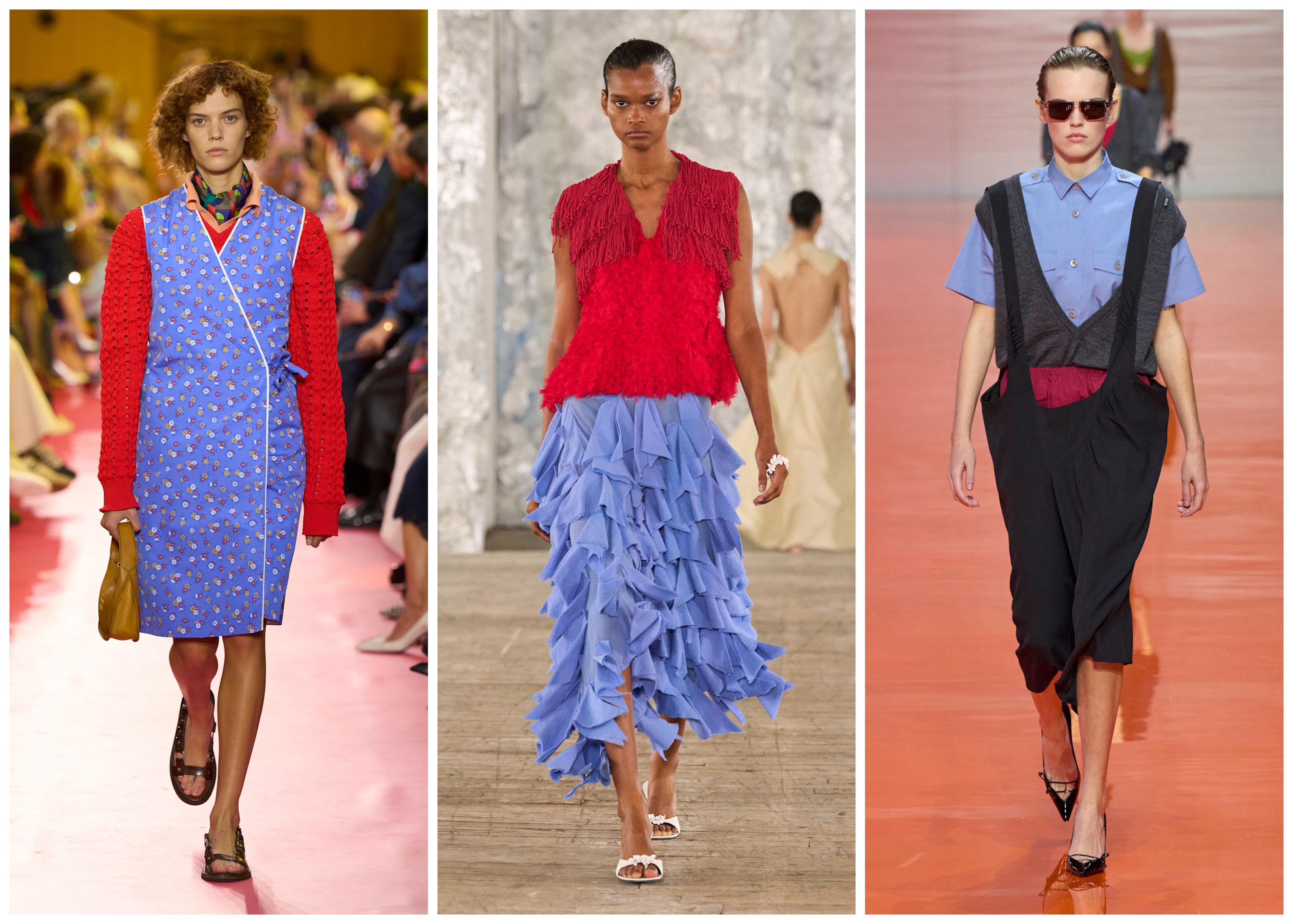 color trends on the spring 2026 runways