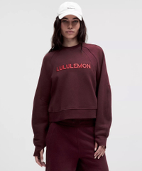 Lululemon Scuba Oversized Pullover Wordmark