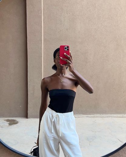 White Room Linen Trousers