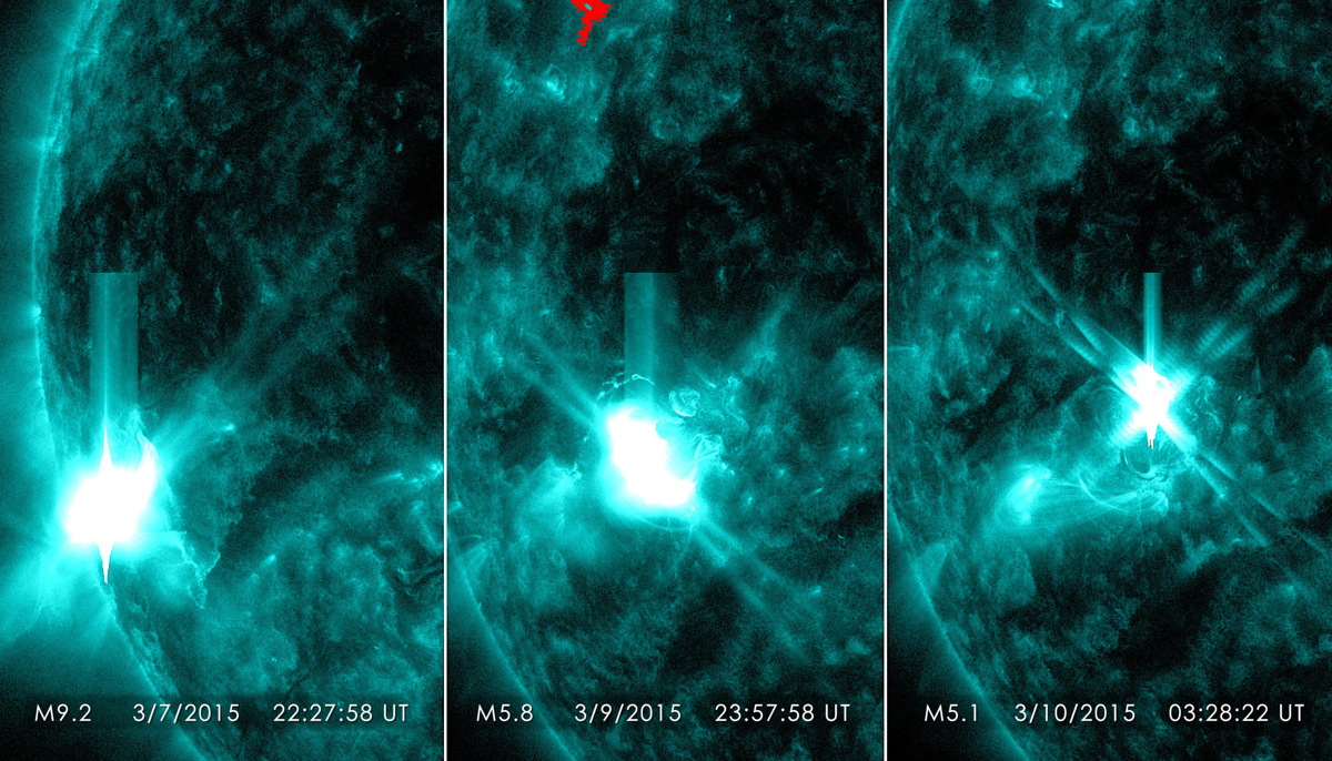 Biggest Solar Flares And Sun Storms Of 2015 In Photos | Space