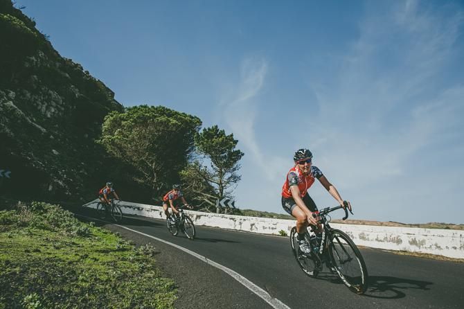 The 2015 Velocio-SRAM team trains in Lanzarote