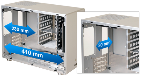 Lian Li S Pc M25 Can Fit Many Hard Drives In Compact Footprint Tom S Hardware