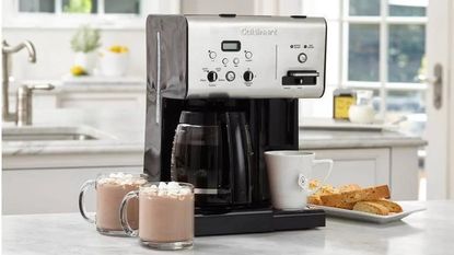 Cuisinart Coffee Plus 12-Cup Programmable Coffeemaker Plus Hot Water System