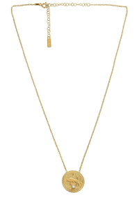 Natalie B Jewelry Redone Zodiac Vintage Necklace $75 $62 | Revolve