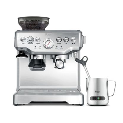 Sage The Barista Express BES875UK Espresso Coffee Machine review ...