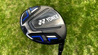 Yonex Ezone Elite 4 Fairway Wood and its blue and silver sole plate