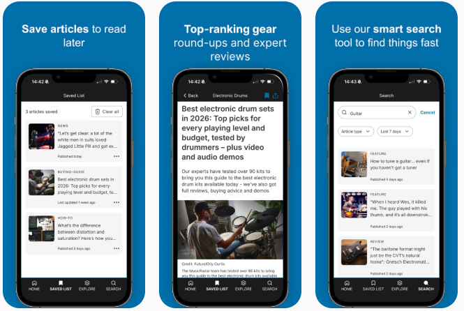 MusicRadar App