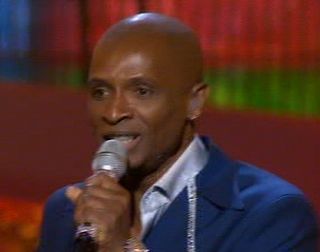 The UK's Andy Abraham tried his best with his song Even If - but finished in last place