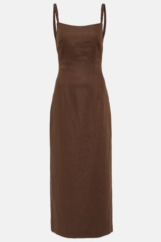 Sir Primrose Ruched Cotton Dress