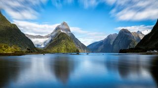 Photo of Milford Sound, New Zealand.