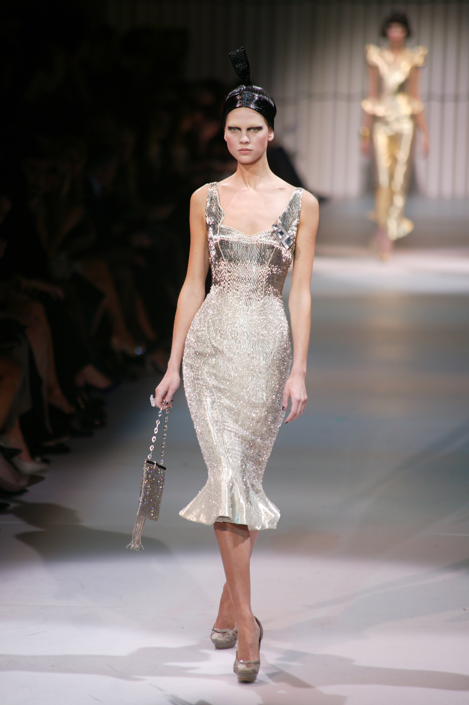 Giorgio Armani Prive at Paris Fashion Week Haute Couture Spring 2009 on January 26, 2009 in Paris, France