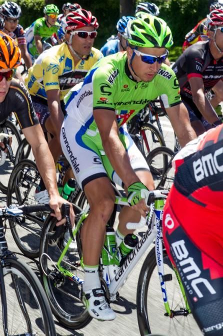Peter Sagan (Cannondale) early in the stage before his win.