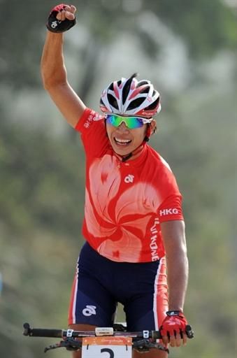 Chun Hing Chan (Hong Kong, China) won the men's mountain bike cross country event.