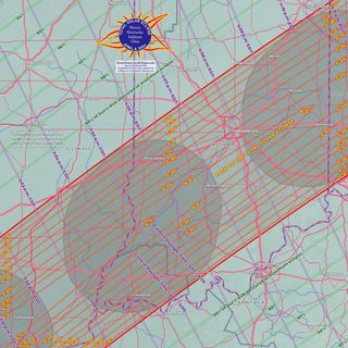 Total solar eclipse 2024 maps of the 'path of totality' | Space