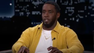 Sean "Diddy" Combs on Jimmy Kimmel Live.