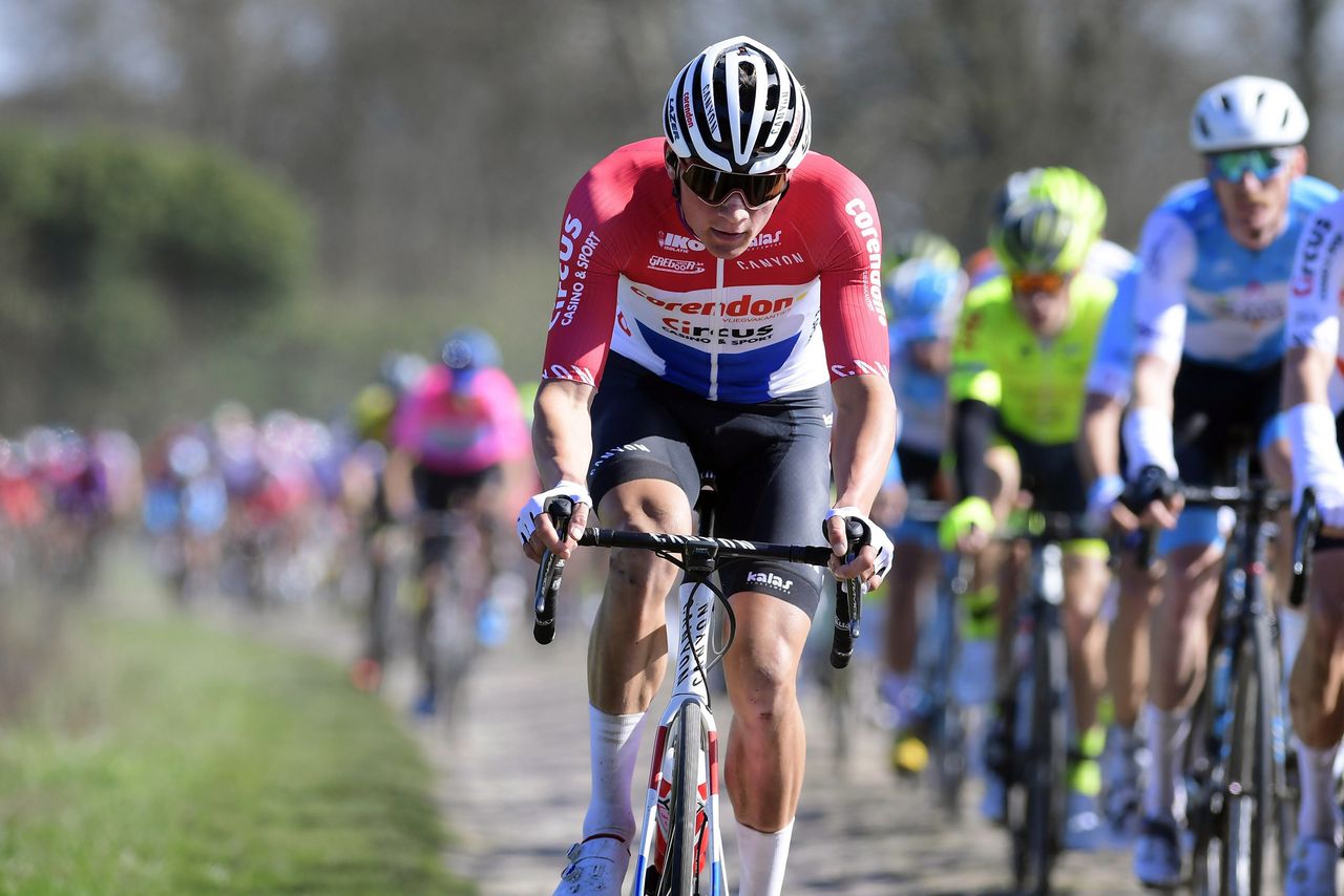 Van der Poel attacks on the cobbles