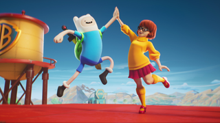 MultiVersus screenshot of Finn and Velma
