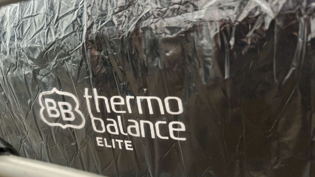The Brooklyn Bedding Thermobalance LX Elite being unboxed in our mattress tester's home