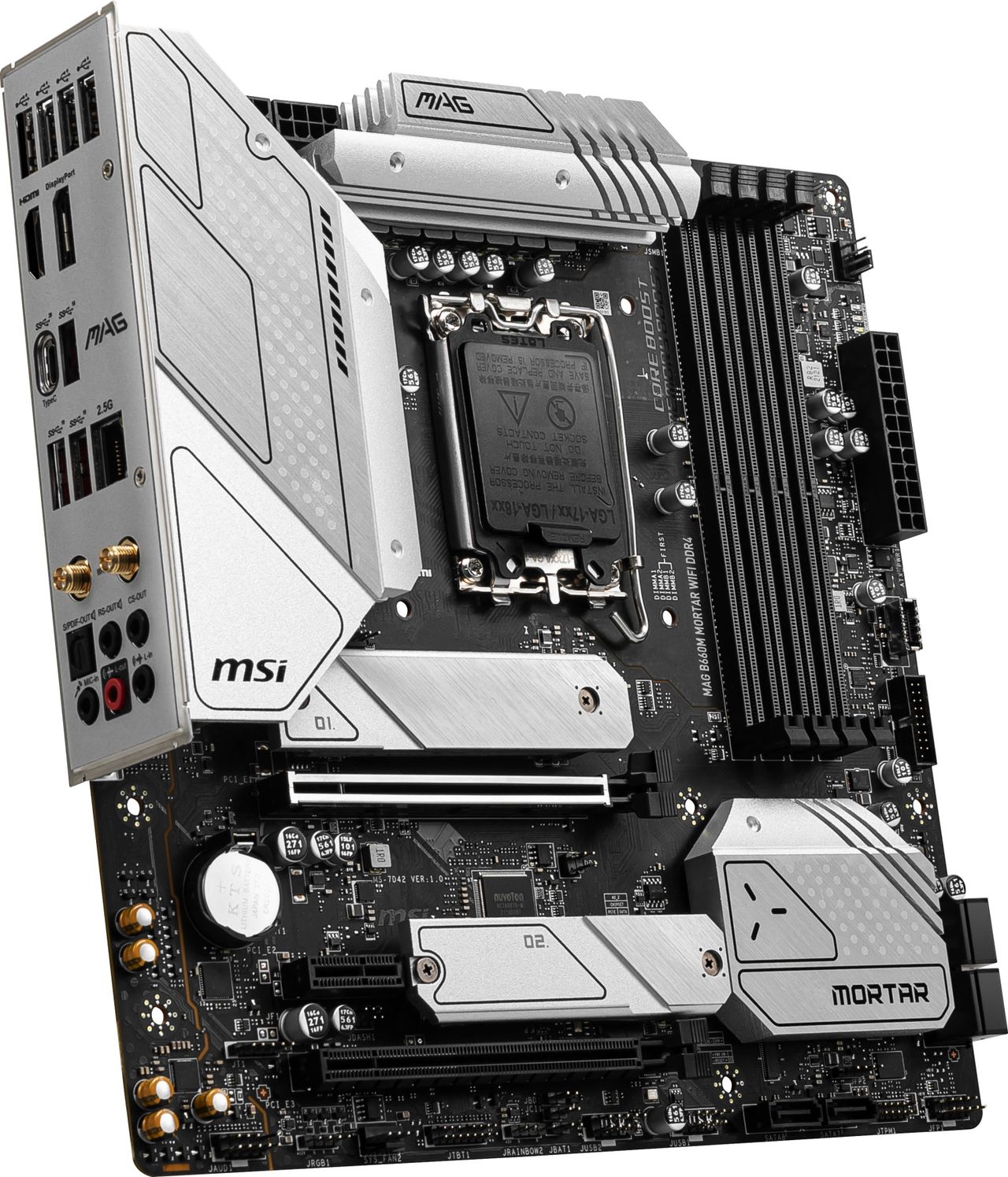 MSI MAG B660M Mortar WIFI DDR4