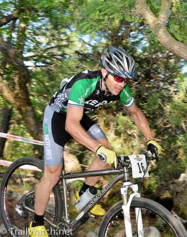 Micheal Broderick (Kenda-Seven-No Tubes) was locked in a battle with Russell Finsterwald for seventh place