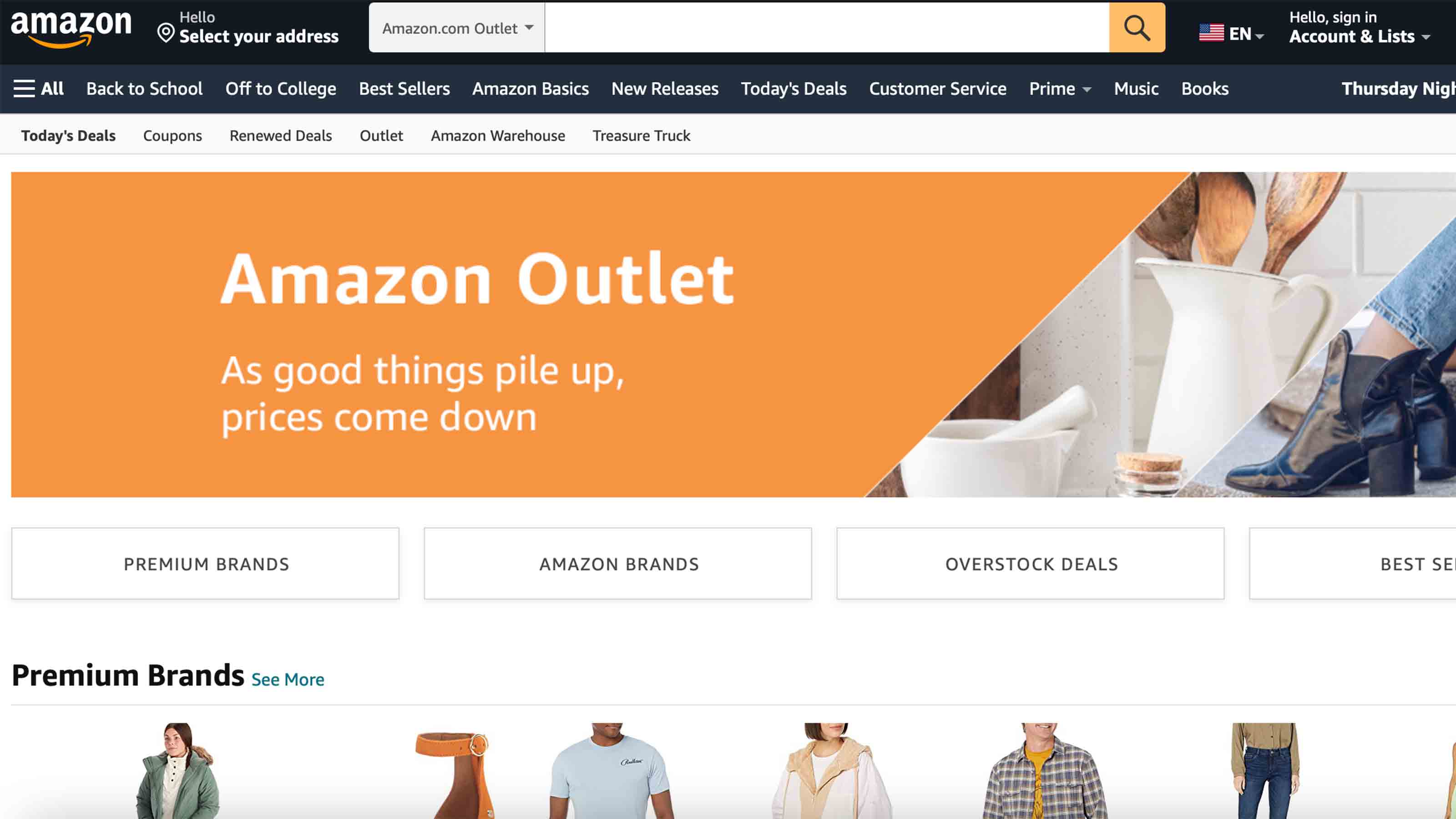 Outlet: Get Hot (and Cheap) Overstock Deals Online