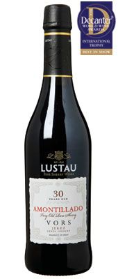 DWWA 14 International Trophy, Lustau 30 Years Old VORS Amontillado Sherry NV