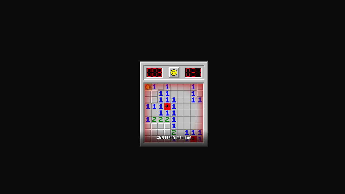 Triple-A Minesweeper is a gleeful send-up of blockbuster gaming's worst habits, from yellow paint to characters who talk too much