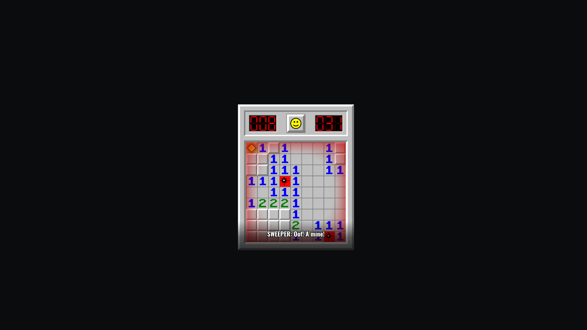 Triple-A Minesweeper is a gleeful send-up of blockbuster gaming's worst habits, from yellow paint to characters who talk too much