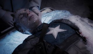 Captain America The First Avenger Frozen Scene